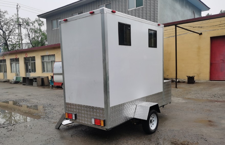2 stall mobile toilet trailer for sale